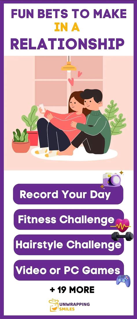 fun bets to make in a relationship|23 Fun and Creative Bets for Couples to Strengthen Their .